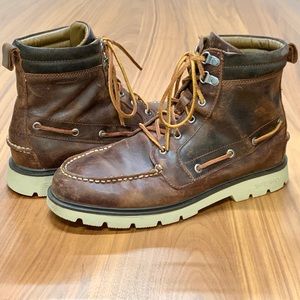 sperry authentic original lug boots